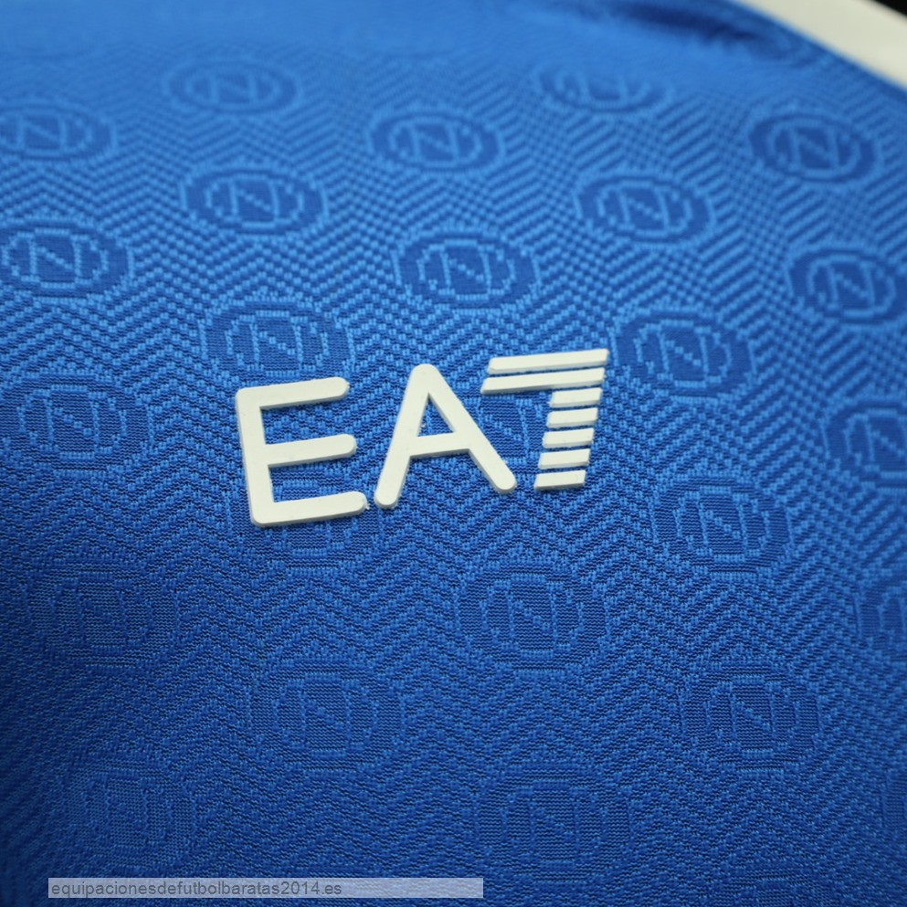 Nuevo 1ª Jugadores Camiseta Napoli 24/25 Azul Baratas